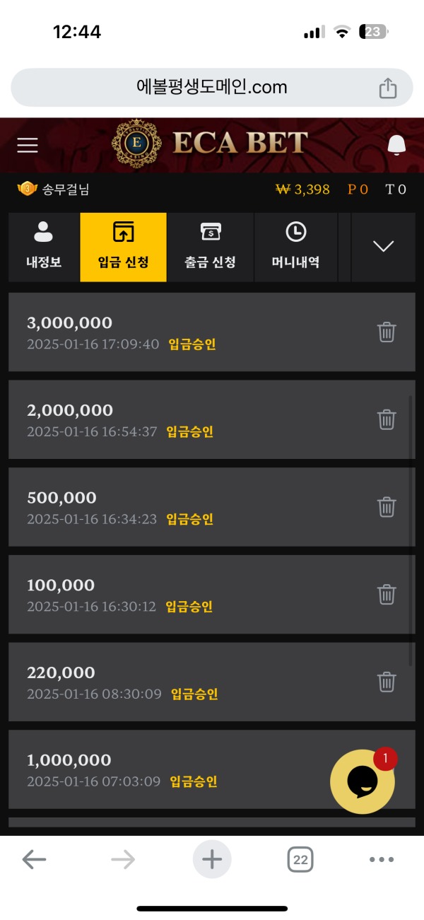 건승 하세요 에카벳 후기