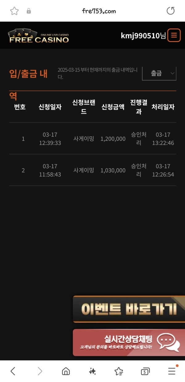 프리카지노 후기