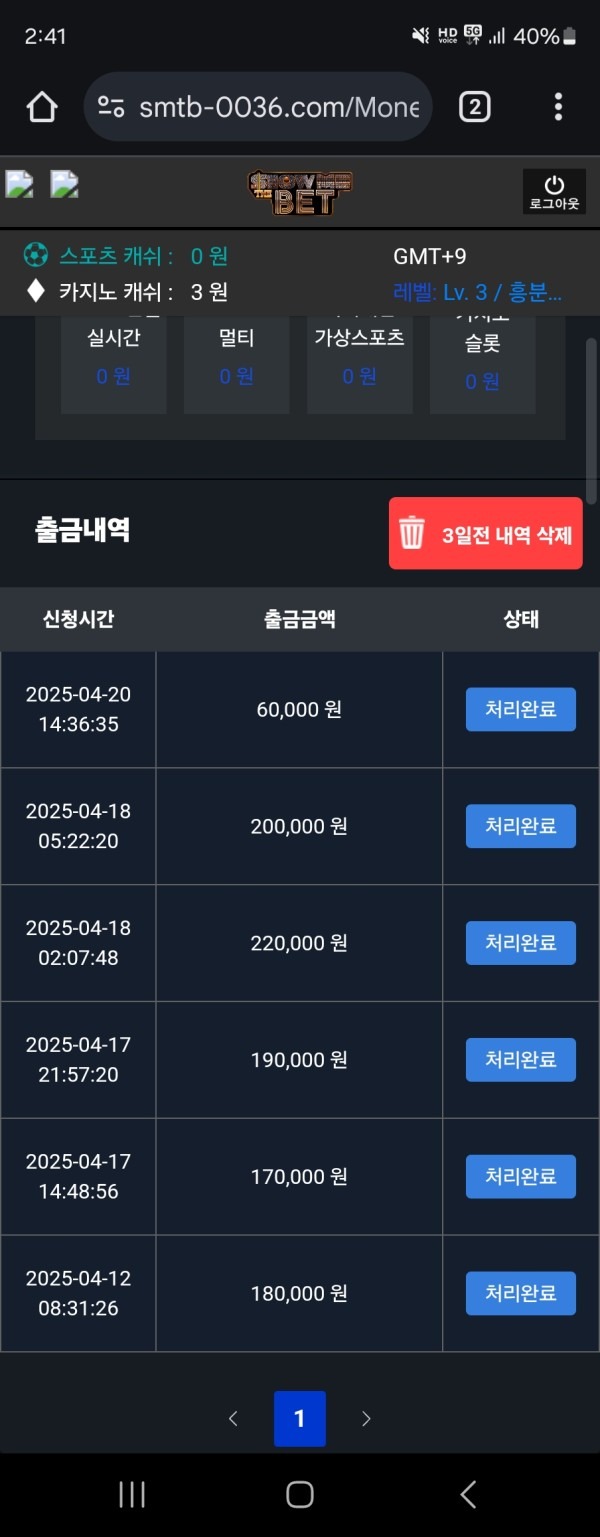 쇼미더벳 이용후기!