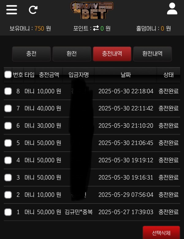 쇼미더벳 이용 후기