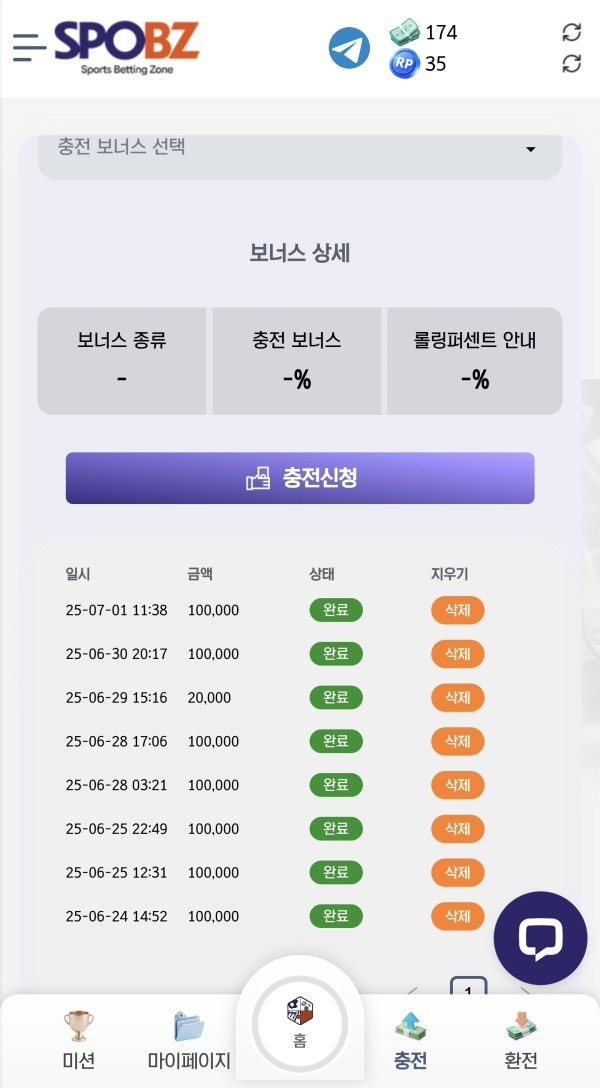 스포비즈 후기입니다