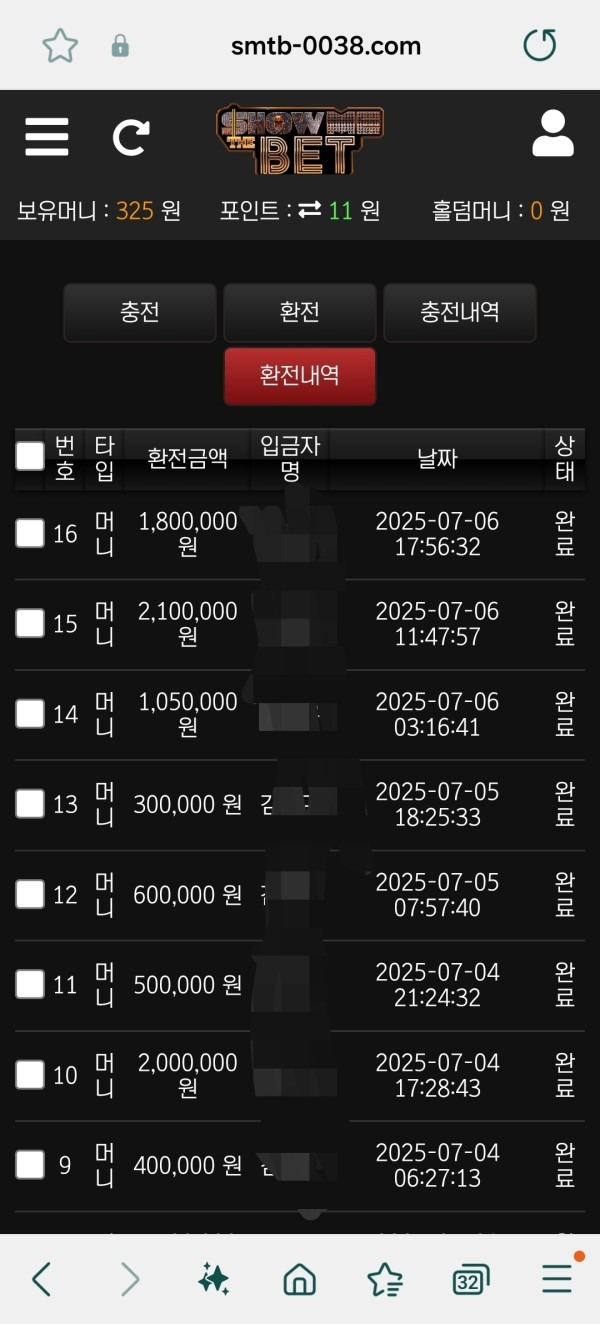 쇼미더벳 후기~~~