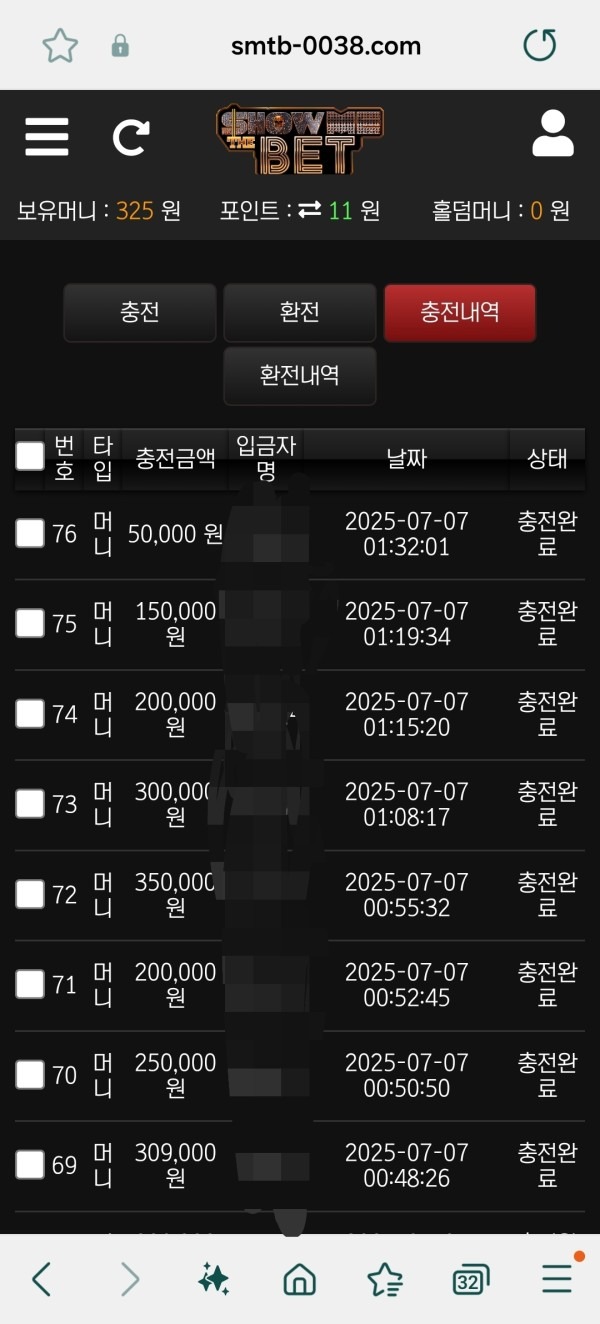 쇼미더벳 후기~~~