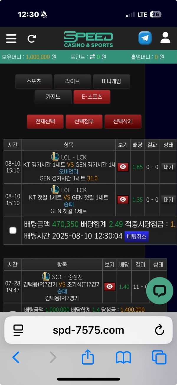 스피드 이용후기