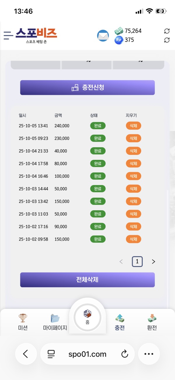 비제휴 스포비즈 후기