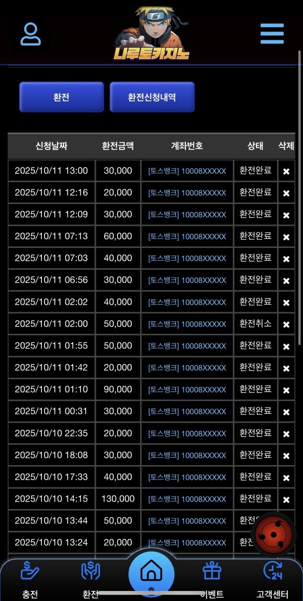 나루토카지노 후기~