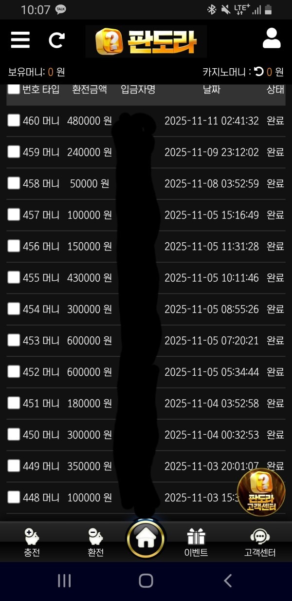 판도라 이용 후기