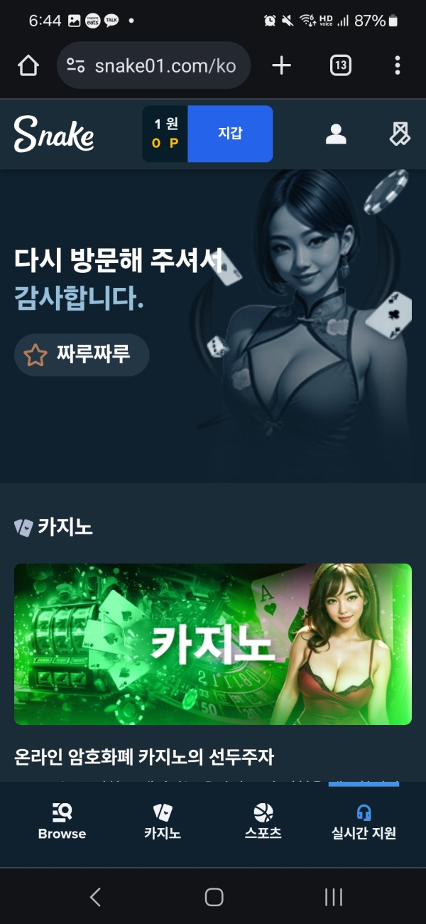 스네이크후기