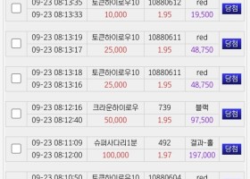 네임드 사이트 후기 (미니게임)