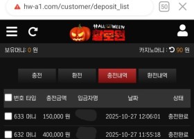 할로윈후기 작성 합니다