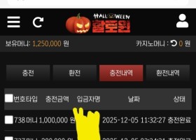 할로윈 사이트 후기