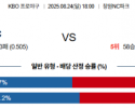 8월 24일 KBO NC vs 롯데