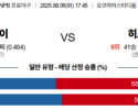 8월 5일 NPB 요코베이 vs 히로카프