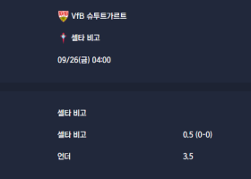 2025-09-26 [UEFA Europa League] VfB 슈투트가르트 VS 셀타 비고 분석