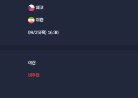 2025-09-25 [World Championship] 체코 VS 이란 분석