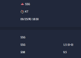 2025-09-25 [KBO] SSG VS KT 분석