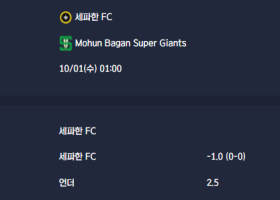 2025-10-01 [AFC Champions League Two] 세파한 FC VS Mohun Bagan Super Giants