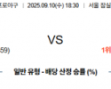 9월 10일 KBO 두산 vs LG
