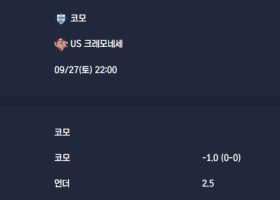 2025-09-27 [Serie A] 코모 VS US 크레모네세 분석