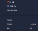 2025-09-30 [AFC Champions League Elite] FC 서울 VS 부리람 Utd 분석