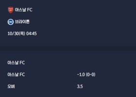 2025-10-30 [EFL Cup] 아스날 FC VS 브라이튼 분석
