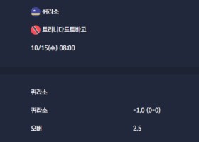 2025-10-15 [2026 World Cup Qualifiers Concacaf] 퀴라소 VS 트리니다드토바고 분석