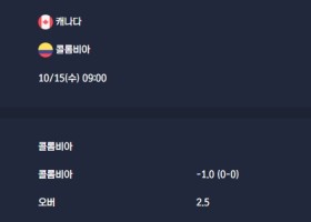 2025-10-15 [Friendlies National Teams] 캐나다 VS 콜롬비아 분석