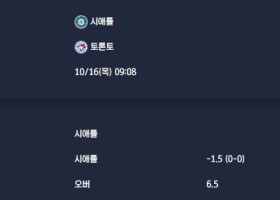 2025-10-16 [MLB] 시애틀 VS 토론토 분석