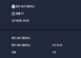 2025-10-18 [The Championship] 퀸즈 파크 레인저스 VS 밀월 FC 분석