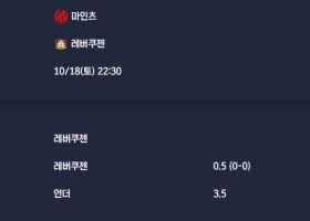 2025-10-18 [Bundesliga] 마인츠 VS 레버쿠젠 분석