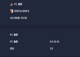 2025-10-18 [Bundesliga] FC 쾰른 VS 아우크스부르크 분석