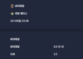 2025-10-19 [LaLiga] 비야레알 VS 레알 베티스 분석