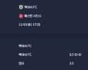 2025-11-01 [A-League] 맥아서 FC VS 웨스턴 시드니 분석