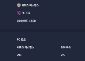 2025-10-04 [J1 League] 시미즈 에스펄스 VS FC 도쿄 분석
