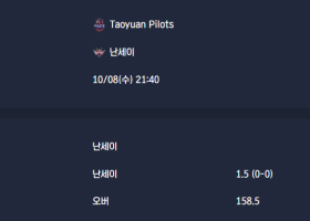 2025-10-08 [East Asia Super League] Taoyuan Pilots VS 난세이 분석