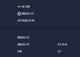 2025-10-24 [UEFA Europa League] SK 브란 VS 레인저스 FC 분석
