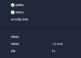 2025-10-12 [World Cup 2026 Qualification Europe] 산마리노 VS 키프러스 분석