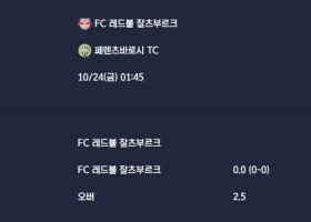 2025-10-24 [UEFA Europa League] FC 레드불 잘츠부르크 VS 페렌츠바로시 TC 분석