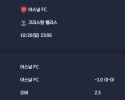 2025-10-26 [Premier League] 아스날 FC VS 크리스탈 팰리스 분석