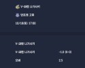 2025-10-18 [J-League Division 2] V-파렌 나가사키 VS 반포레 고후 분석