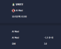 2025-10-02 [AFC Champions League Two] 알웨흐닷 VS Al Wasl 분석