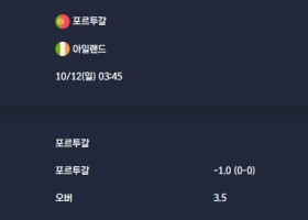 2025-10-12 [World Cup 2026 Qualification Europe] 포르투갈 VS 아일랜드 분석