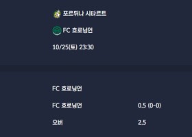 2025-10-25 [Eredivisie] 포르튀나 시타르트 VS FC 흐로닝언 분석