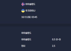 2025-10-11 [World Cup 2026 Qualification Europe] 아이슬란드 VS 우크라이나 분석
