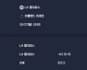 2025-10-27 [NBA] LA 클리퍼스 VS 포틀랜드 트레인 분석