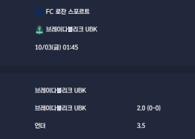 2025-10-03 [UEFA Conference League] FC 로잔 스포르트 VS 브레이다블리크 UBK 분석
