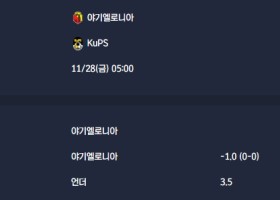2025-11-28 [UEFA Conference League] 야기엘로니아 VS KuPS 분석