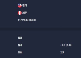 2025-11-19 [Friendlies National Teams] 칠레 VS 페루 분석