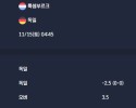 2025-11-15 [World Cup 2026 Qualification Europe] 룩셈부르크 VS 독일 분석