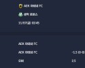 2025-11-07 [UEFA Conference League] AEK 아테네 FC VS 셤락 로버스 분석